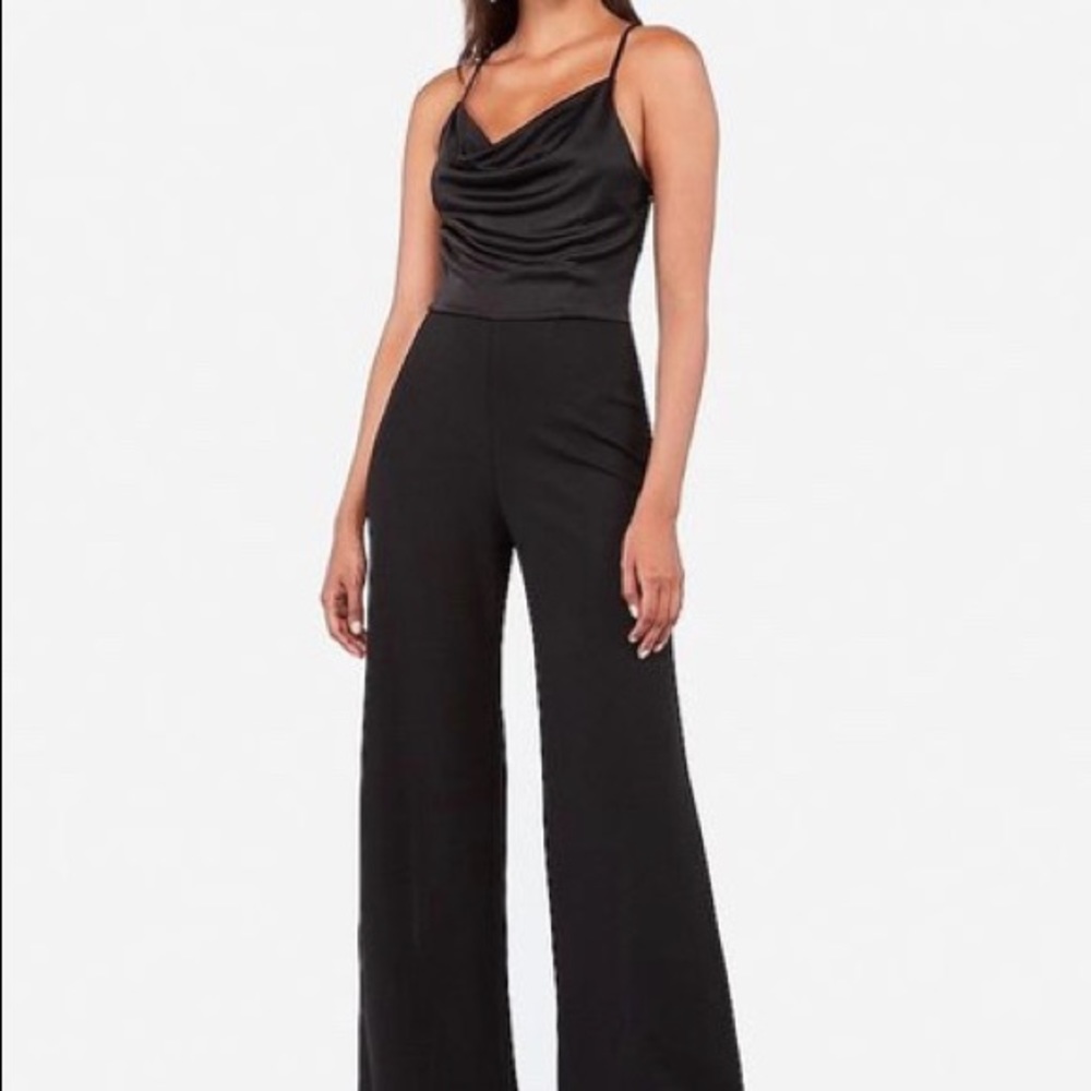 Express, wide leg jumpsuit, x-small, worn-once
